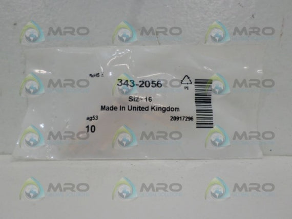 AB CONNECTORS ABB16KPKF80P3 343-2056 CRIMP (PKG OF 10) *NEW IN FACTORY BAG*