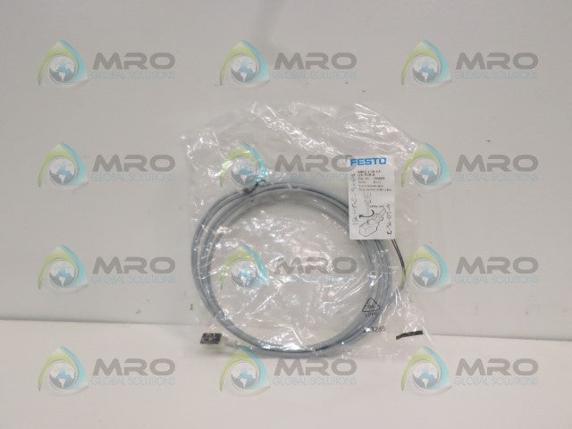 FESTO KMYZ-3-24-2,5-LED-PUR-B PLUG SOCKET WITH CABLE *NEW IN FACTORY BAG*