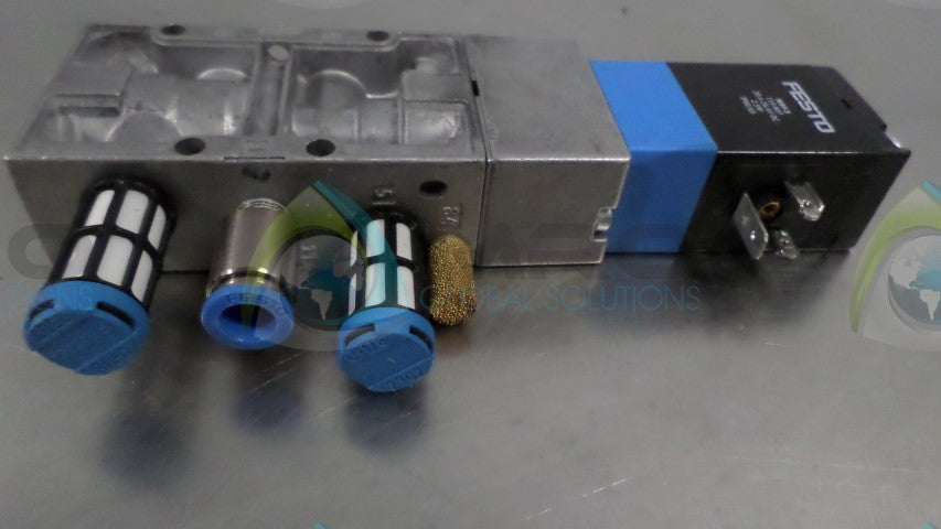 FESTO MVH-5-1/8-S-B-VI W/ MSV-3 *USED*