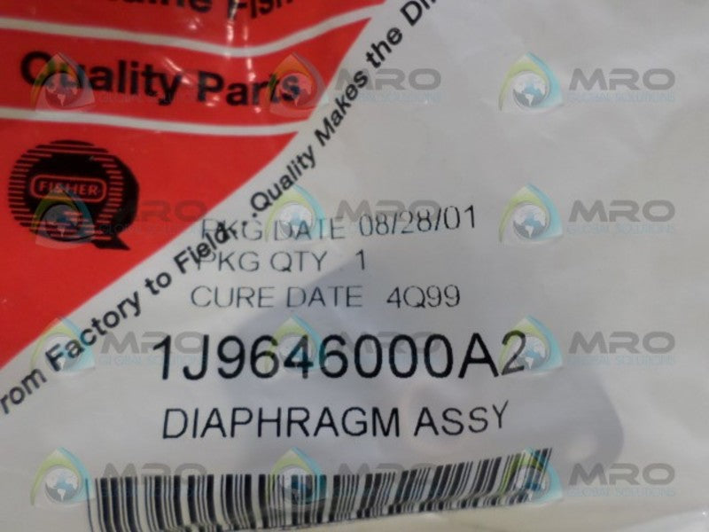 FISHER 1J9646000A2 DIAPHRAGM ASSEMBLY * NEW IN FACTORY BAG *