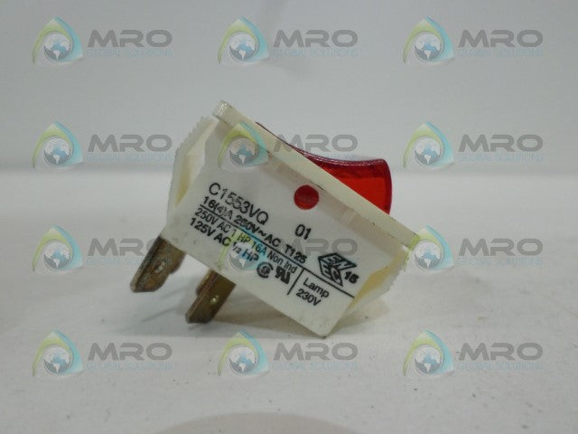 ARCOLECTRIC C1553VQ ROCKER SWITCH *USED*