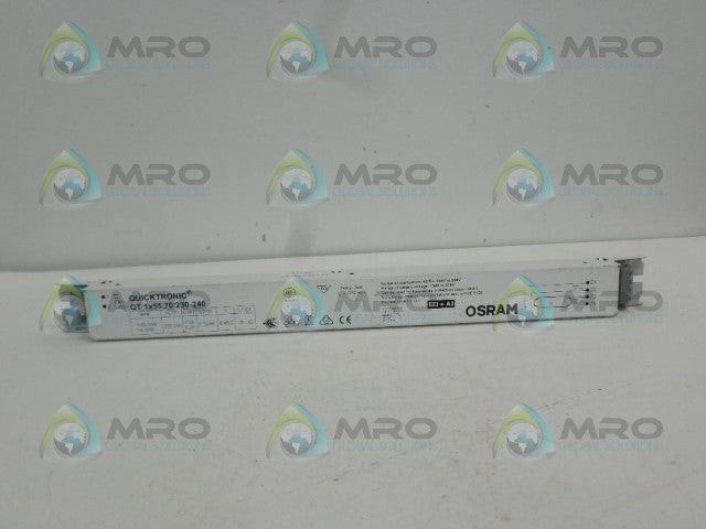 OSRAM QUICKTRONIC QT1X55,70/230-240 BALLAST *NEW NO BOX*
