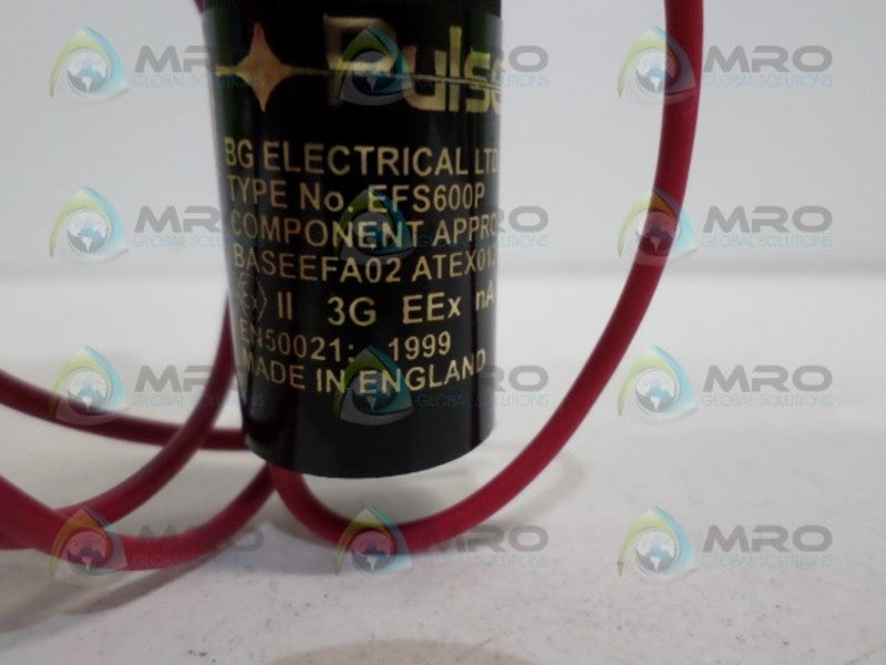 BG ELECTRICAL EFS600O PULSESTARTER (AS PICTURED) *NEW NO BOX*