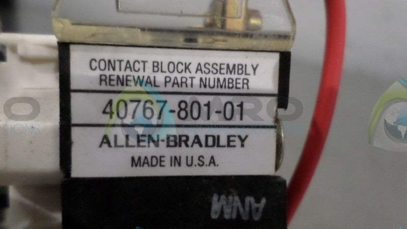 INDUSTRIAL SPARE PART 40767-801-01  NSNP