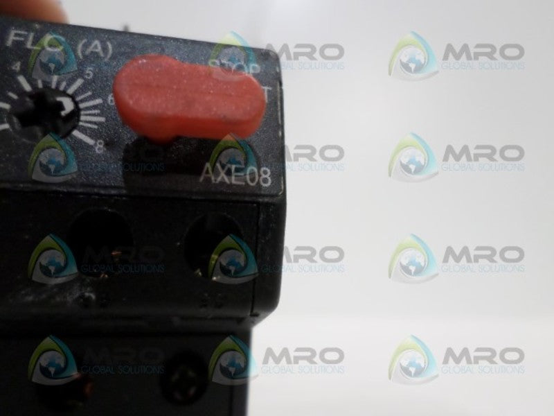 INDUSTRIAL MRO CLASS FLC AXE08 OVERLOAD RELAY *USED*