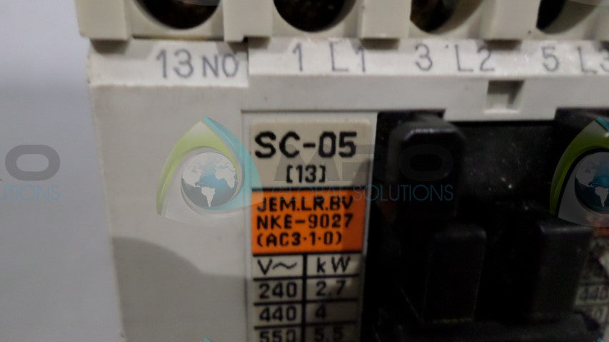 FUJI ELECTRIC SC-05 SC14AA CONTACTOR 100-110V *USED*