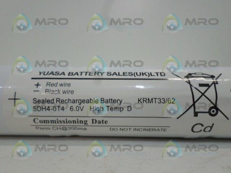 YUASA 5DH4-0T4 RECHARGEABLE BATTERY *NEW NO BOX*