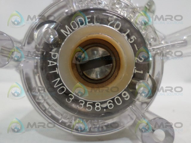 COLE-PALMER 7015-21 PUMP DRIVE *NEW NO BOX*