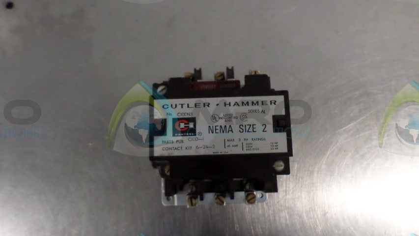 CUTLER HAMMER C10DN3 STARTER*USED*
