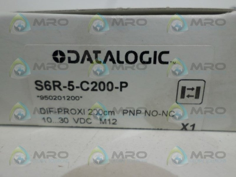DATELOGIC S6R-5-C200-P SENSOR *NEW IN BOX*