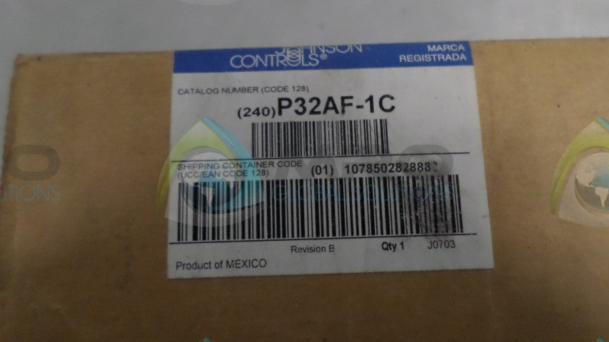 JOHNSON CONTROLS P32AF-1C PRESSURE SWITCH *FACTORY SEALED*