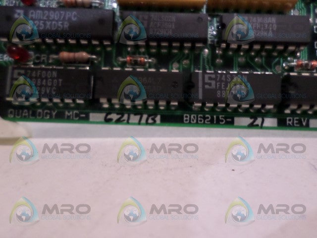 QUALOGY 806215-21 CIRCUIT BOARD *USED*