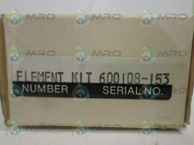LINCOLN 600108-153 ELEMENT KIT *NEW IN BOX*