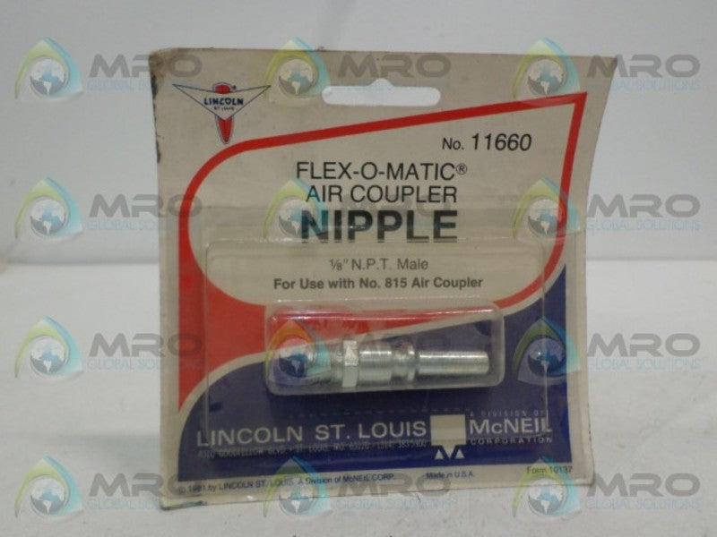MCNEIL 11660 AIR COUPLER NIPPLE  NSMP