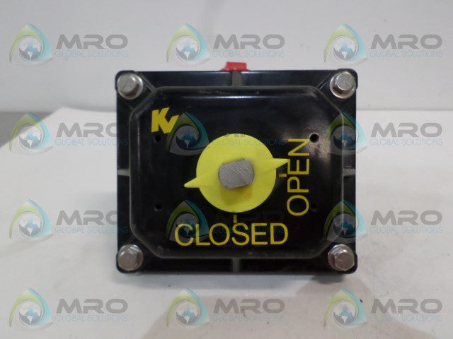 KEYSTONE F792-A4-2SPDT 150-954-020-792-011 PNEUMATIC ACTUATOR *NEW NO BOX*