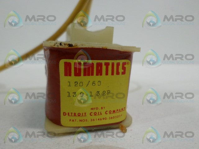 NUMATICS 139-132P COIL 120V *NEW NO BOX*