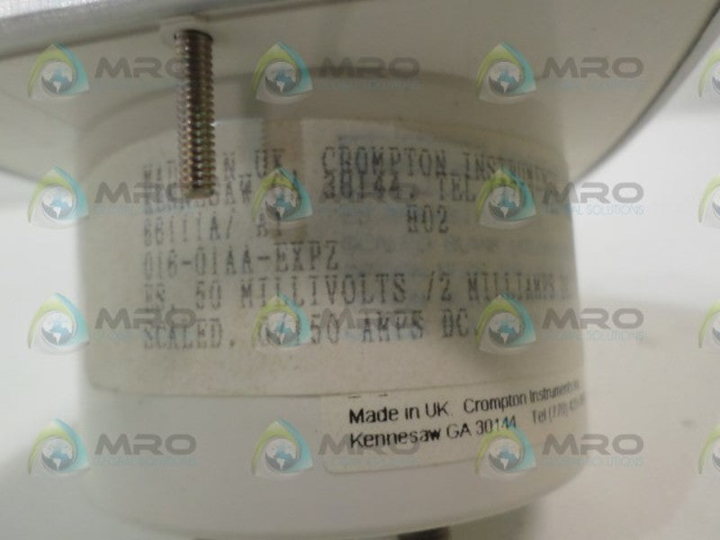 CROMPTON 016-01AA-EXPZ PRESSURE GAUGE 0-150 DCA  NSNP