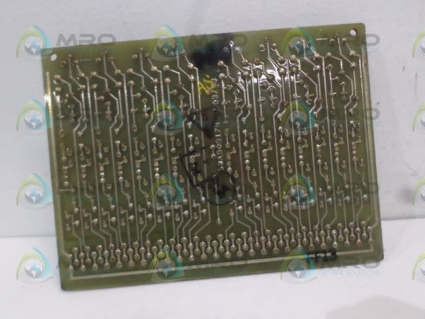 GENERAL ELECTRIC IC3600LRDC1A RELAY DRIVER BOARD UNMP