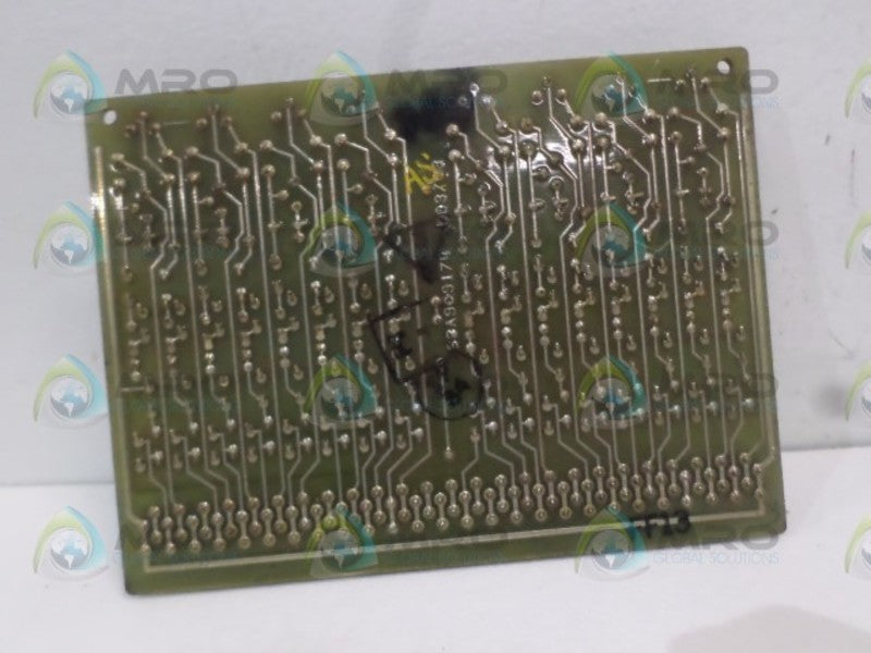 GENERAL ELECTRIC IC3600LRDC1A RELAY DRIVER BOARD UNMP