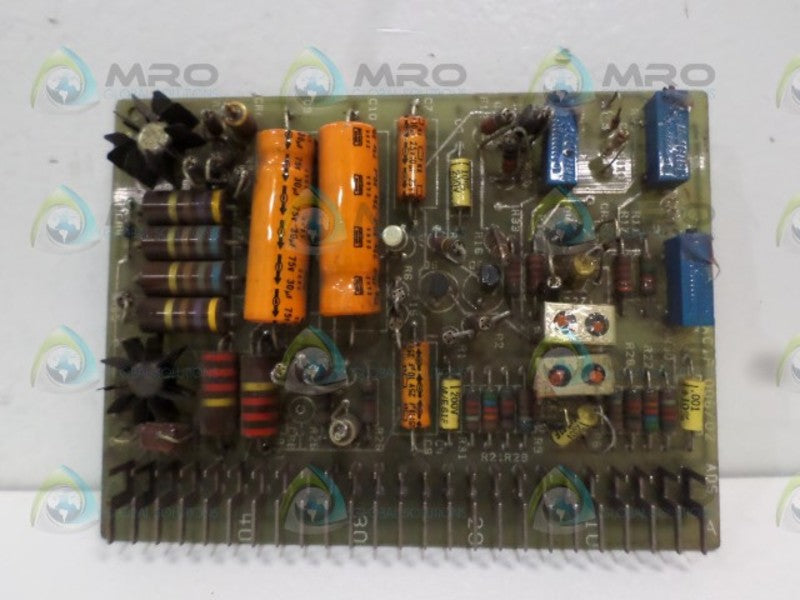 GENERAL ELECTRIC IC3600A0AC1F DUAL AMPLIFIER CARD UNMP