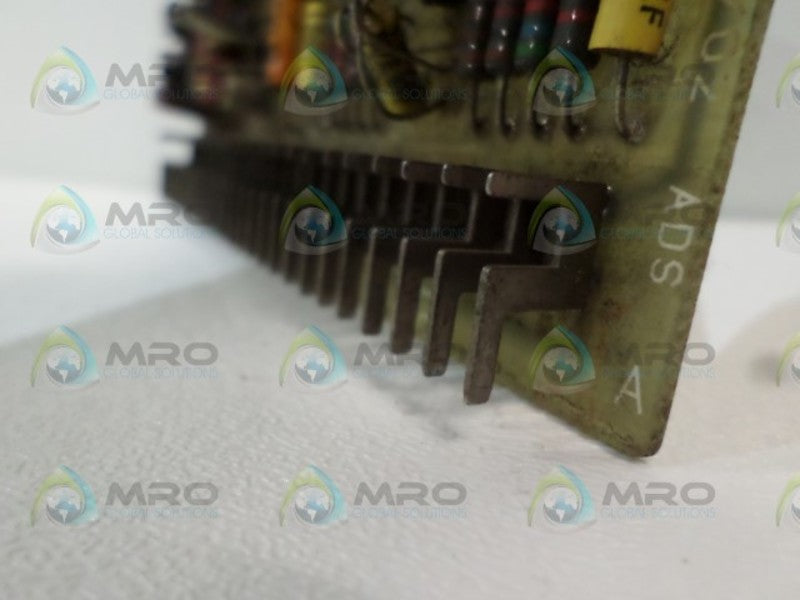 GENERAL ELECTRIC IC3600A0AC1F DUAL AMPLIFIER CARD UNMP