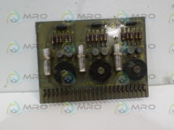 GENERAL ELECTRIC 0207A1102TPAA AMPLIFIER BOARD  UNMP