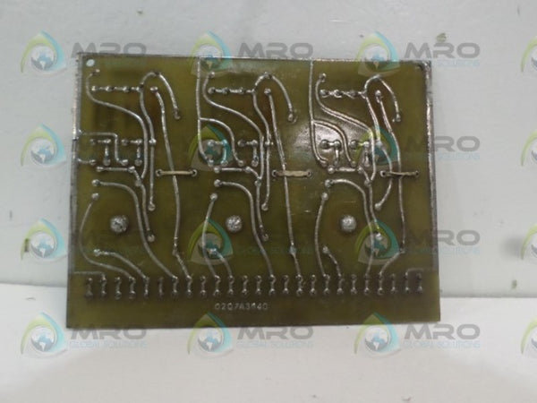 GENERAL ELECTRIC 0207A1102TPAA AMPLIFIER BOARD  UNMP