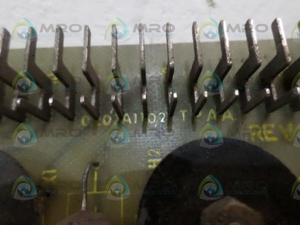 GENERAL ELECTRIC 0207A1102TPAA AMPLIFIER BOARD  UNMP