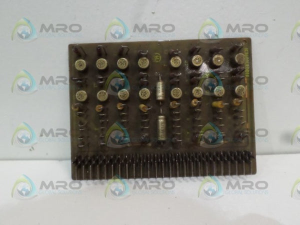 GENERAL ELECTRIC IC3600LRDD1A RELAY DRIVER BOARD UNMP