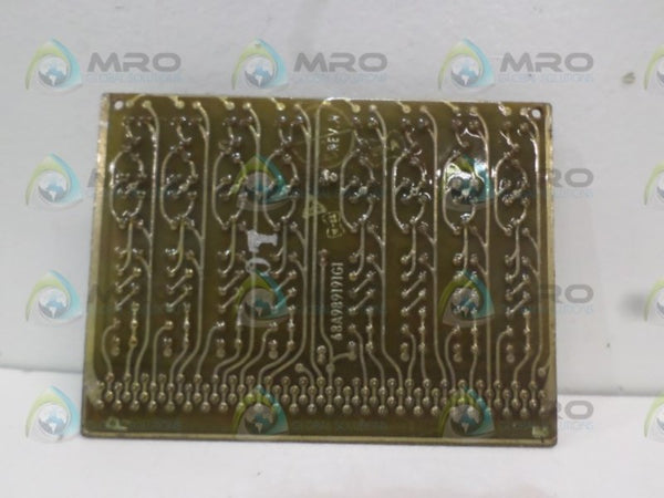 GENERAL ELECTRIC IC3600LRDD1A RELAY DRIVER BOARD UNMP