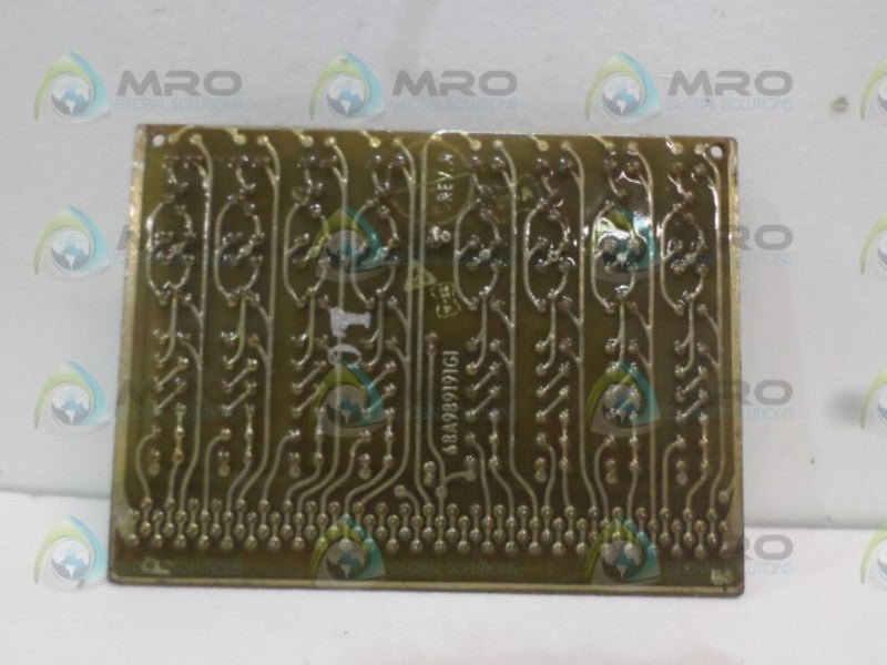 GENERAL ELECTRIC IC3600LRDD1A RELAY DRIVER BOARD UNMP