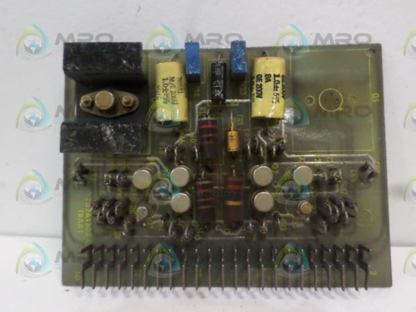 GENERAL ELECTRIC 0207A1303TRAA1 CIRCUIT BOARD  UNMP