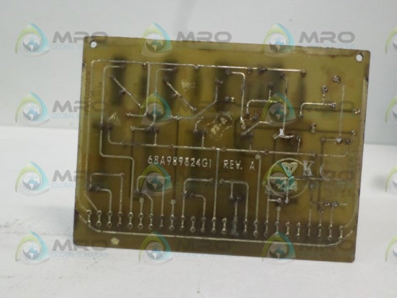 GENERAL ELECTRIC IC3600ARFA1A CIRCUIT BOARD UNMP