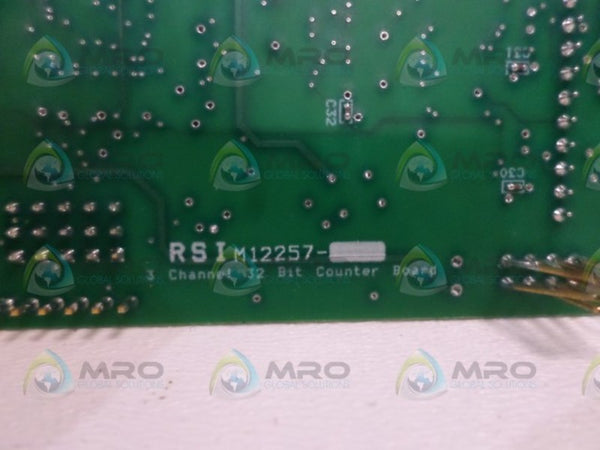 RSI M12257 CIRCUIT BOARD NSNP