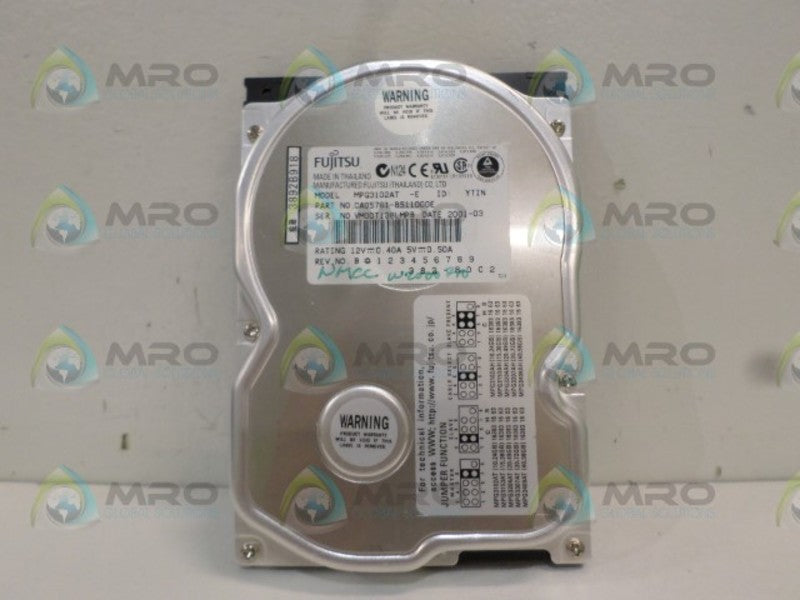 FUJITSU MPG3102AT-E CA05761-B511000E HARD DRIVE NSNP