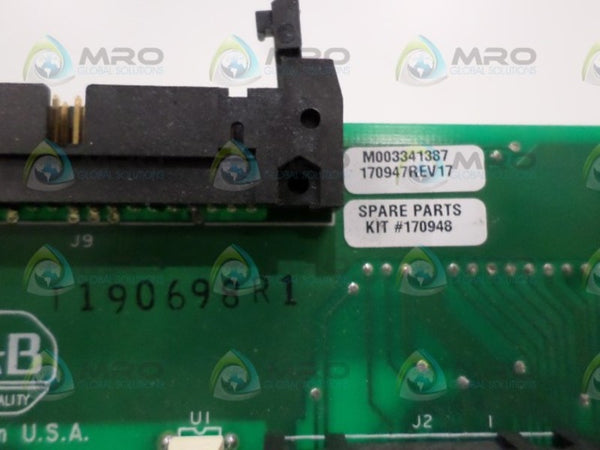 ALLEN BRADLEY 170947 DRIVE BOARD  NSNP