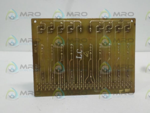 GENERAL ELECTRIC 269X0562A08R30-2P 68A989108G1 CIRCUIT BOARD  UNMP