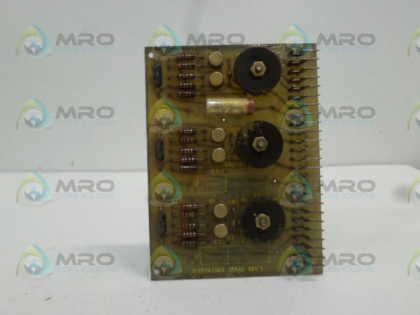 GENERAL ELECTRIC 0207A1102TPAA1 CIRCUIT BOARD  UNMP