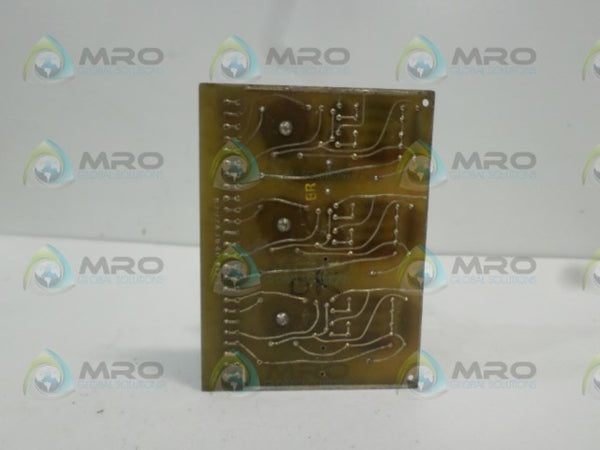 GENERAL ELECTRIC 0207A1102TPAA1 CIRCUIT BOARD  UNMP