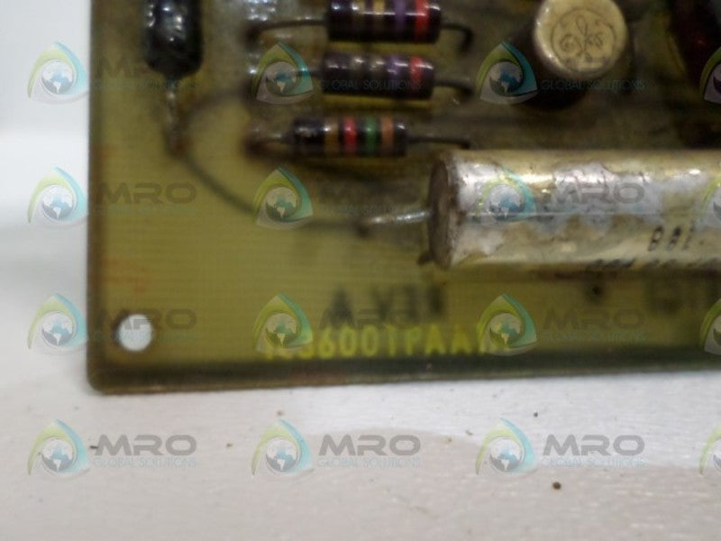GENERAL ELECTRIC IC3600TPAA1A CIRCUIT BOARD UNMP