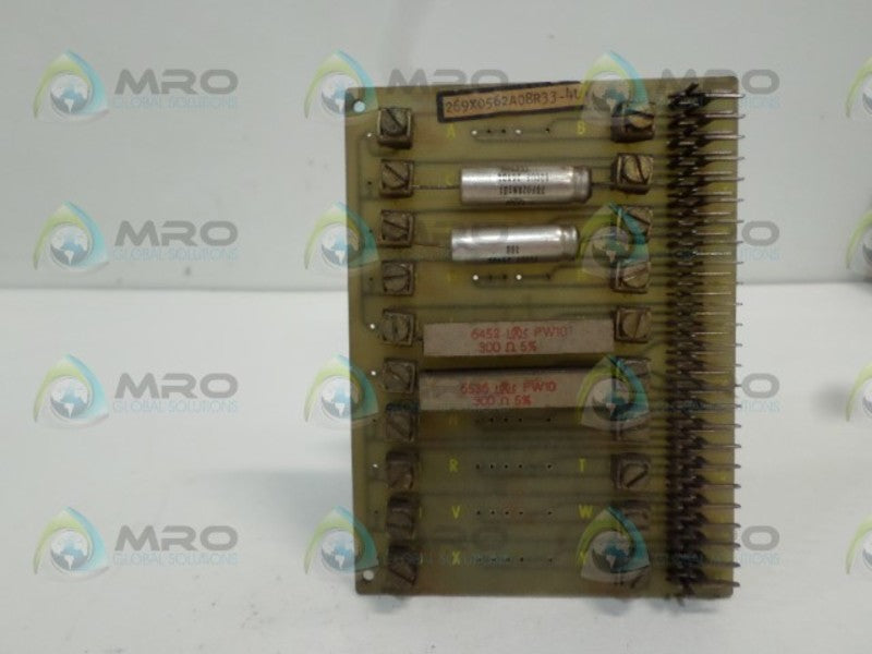 GENERAL ELECTRIC 269X0562A08R33-4L 68A989108G1 CIRCUIT BOARD  UNMP