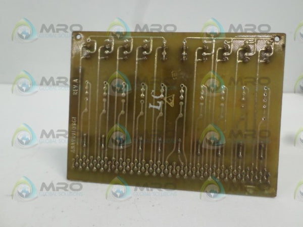 GENERAL ELECTRIC 269X0562A08R33-4L 68A989108G1 CIRCUIT BOARD  UNMP
