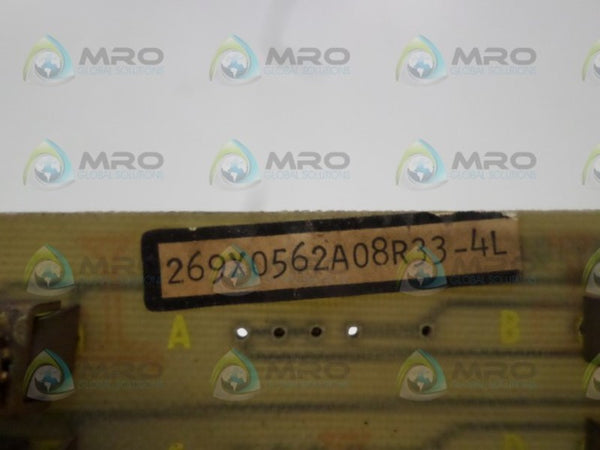 GENERAL ELECTRIC 269X0562A08R33-4L 68A989108G1 CIRCUIT BOARD  UNMP