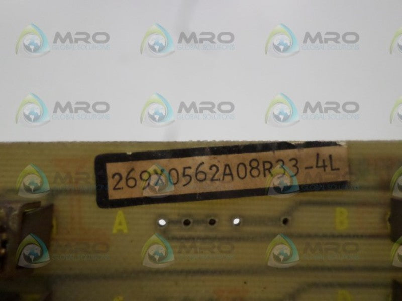 GENERAL ELECTRIC 269X0562A08R33-4L 68A989108G1 CIRCUIT BOARD  UNMP