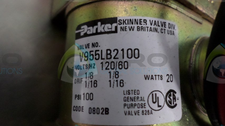 PARKER V955LB2100 SKINNER VALVE *NEW NO BOX*