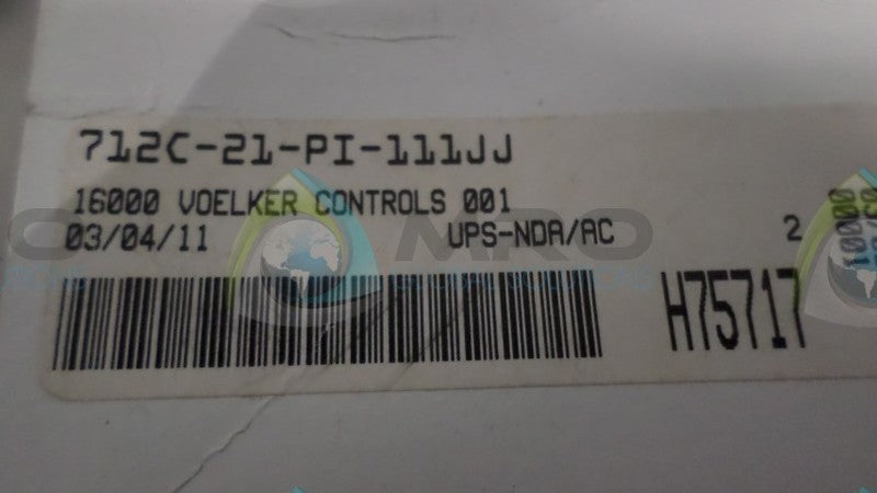 MAC 712C-21-PI-111JJ VALVE *NEW IN BOX*