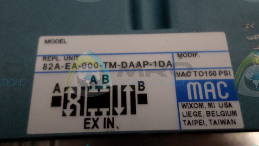 MAC 82A-EA-000-TM-DAAP-1DA SOLENOID VALVE *NEW IN BOX*