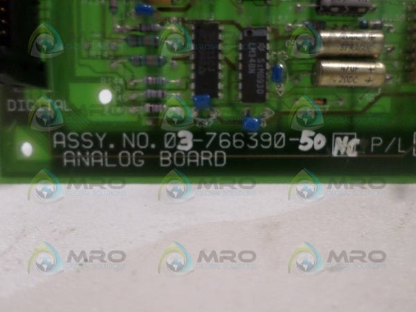 EMERSON 03-766390-50 ANALOG BOARD  UNMP