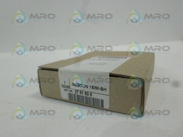 PHOENIX CONTACT SUBCON15/M-SH CONNECTOR * FACTORY SEALED *