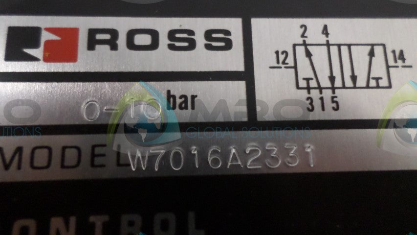 ROSS W7016A2331 VALVE *NEW NO BOX*